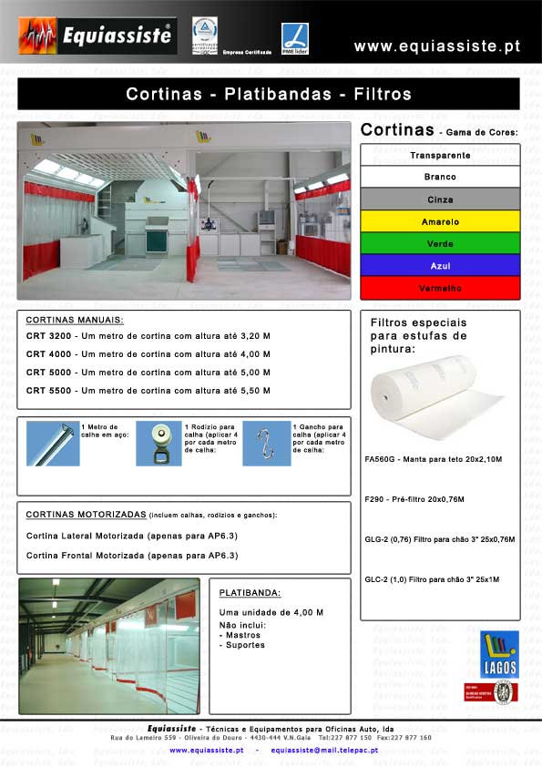 Lagos - Cabinas estufas de pintura automóvel paint box opcinais para estufa cabina de pintura filtros acessorios zonas de preparação de pintura queimador a gás diesel gasóleo filtros de carvão ativo activo activado